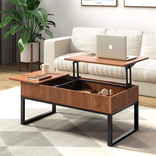 Lift Top Coffee Tables With Hidden Storage Compartments (Photo 5 of 20)