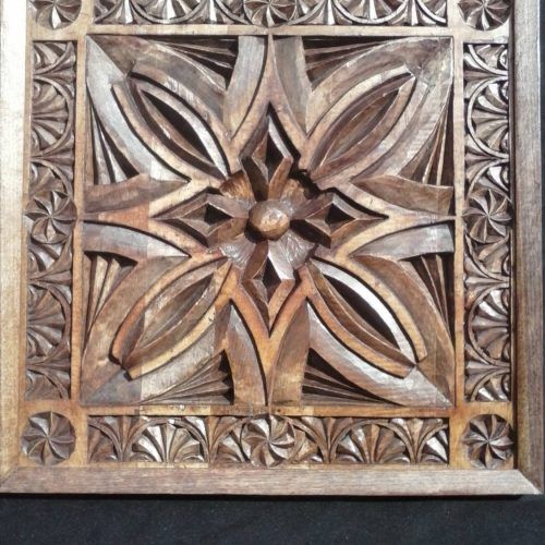 Wood Carved Wall Art Panels (Photo 24 of 25)