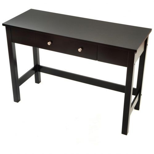 Black Wood Storage Console Tables (Photo 20 of 20)