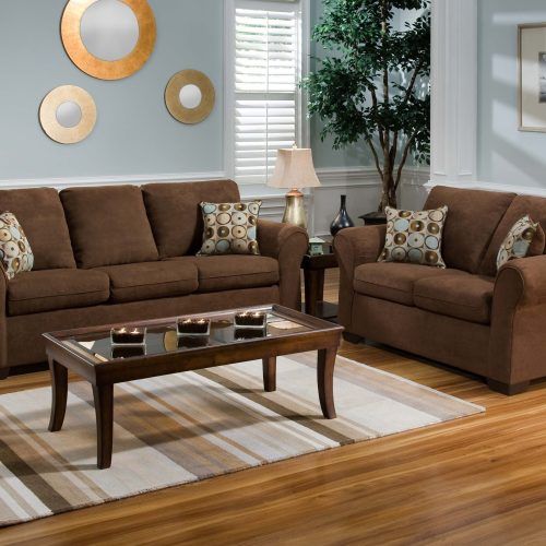Sofas In Chocolate Brown (Photo 9 of 20)