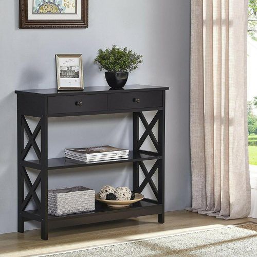 Black Console Tables (Photo 12 of 20)