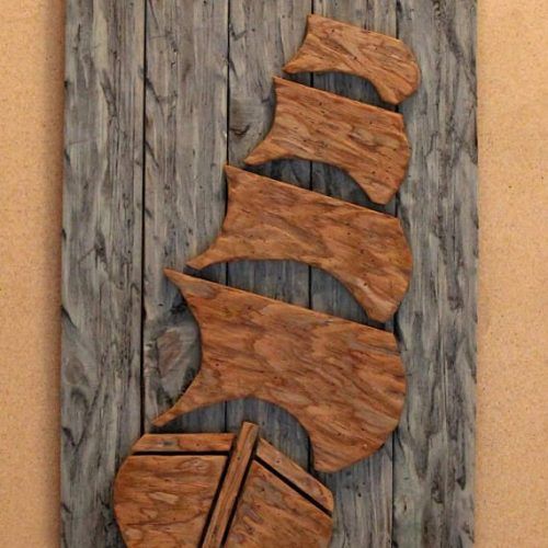 Distressed Wood Wall Art (Photo 17 of 20)