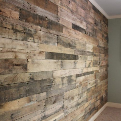Reclaimed Wood Wall Accents (Photo 3 of 15)