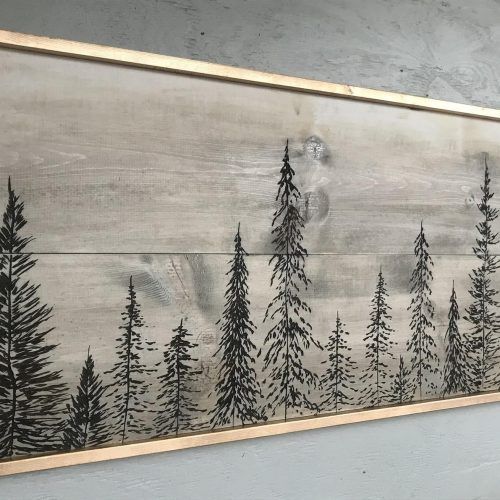 Pine Forest Wall Art (Photo 8 of 20)