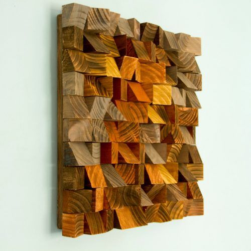 Geometric Wood Wall Art (Photo 2 of 20)
