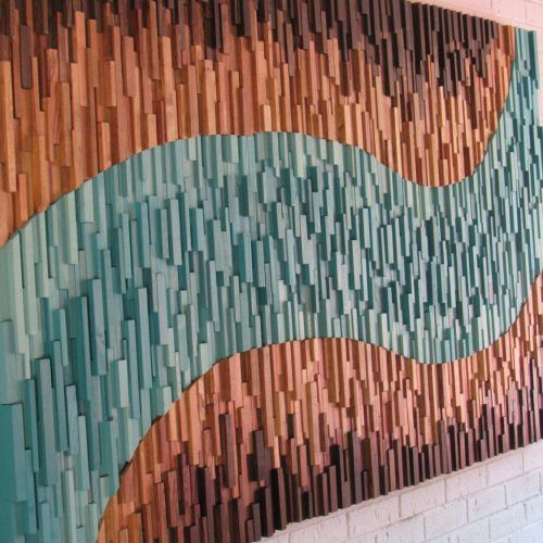 Waves Wood Wall Art (Photo 7 of 20)