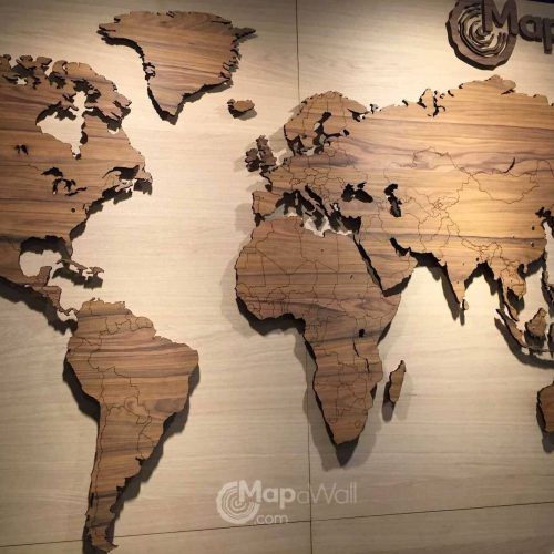 Wooden World Map Wall Art (Photo 18 of 20)