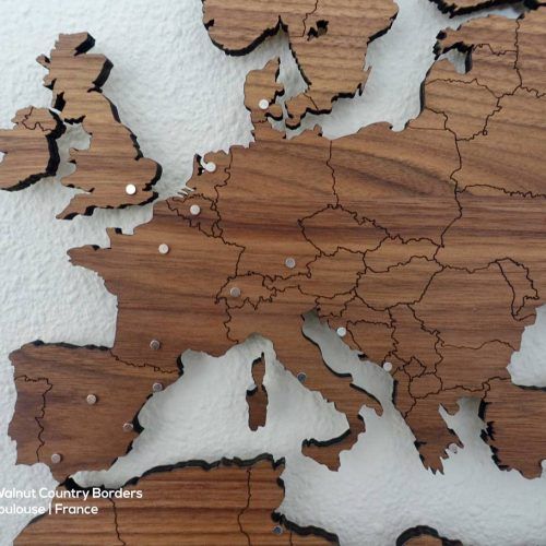 Wooden World Map Wall Art (Photo 15 of 20)