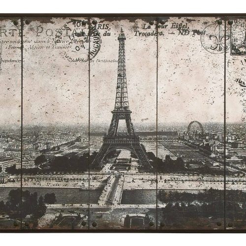 Metal Eiffel Tower Wall Art (Photo 13 of 30)
