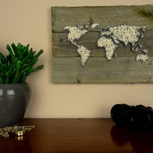 String Map Wall Art (Photo 11 of 20)