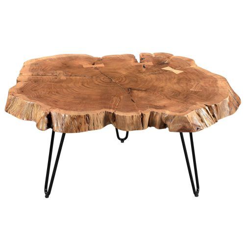 Solid Acacia Wood Coffee Tables (Photo 16 of 20)