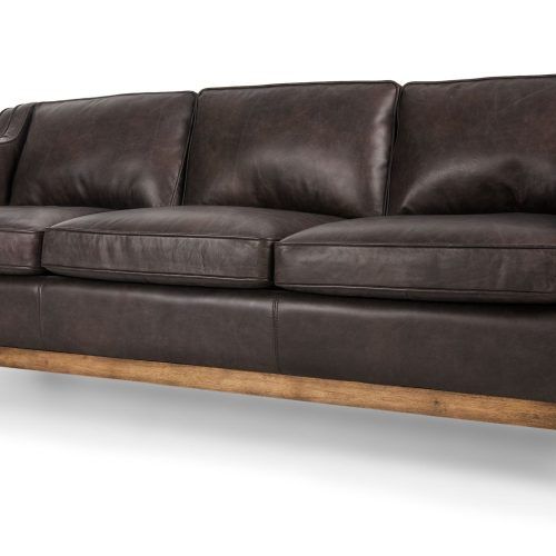 Sofas With Ottomans In Brown (Photo 13 of 20)