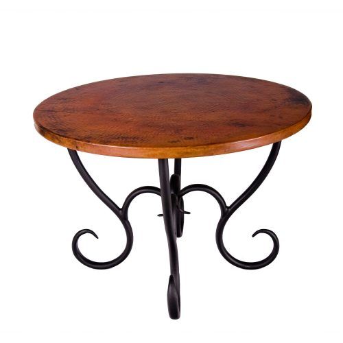 Round Iron Console Tables (Photo 13 of 20)