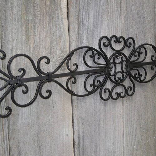 Faux Wrought Iron Wall Art (Photo 1 of 30)
