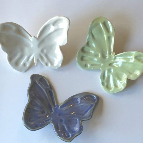 Ceramic Butterfly Wall Art (Photo 21 of 30)