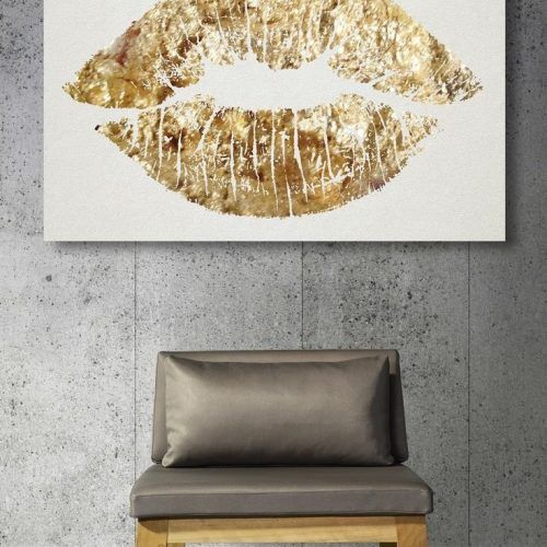 Gold Canvas Wall Art (Photo 2 of 15)