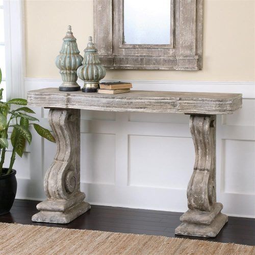 Vintage Coal Console Tables (Photo 9 of 20)