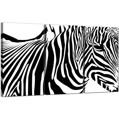 Zebra Canvas Wall Art (Photo 5 of 20)
