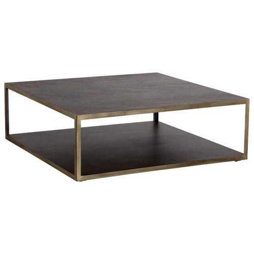 Transitional Square Coffee Tables (Photo 6 of 20)