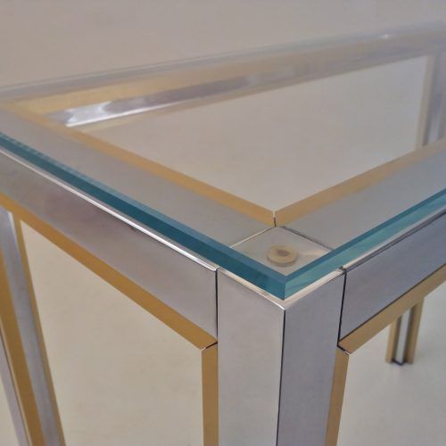 Antique Gold And Glass Console Tables (Photo 17 of 20)
